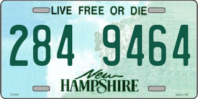 NH license plate 2849464
