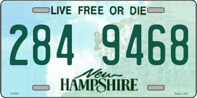 NH license plate 2849468