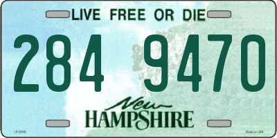NH license plate 2849470