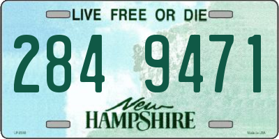 NH license plate 2849471