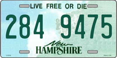 NH license plate 2849475
