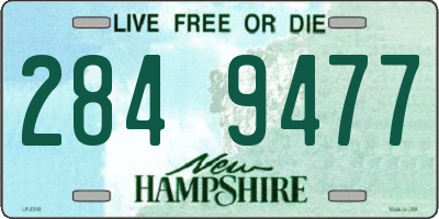 NH license plate 2849477