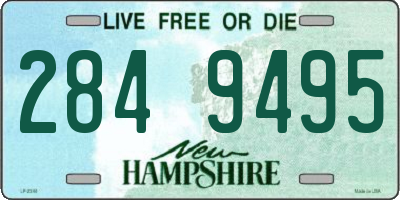NH license plate 2849495