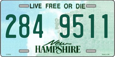 NH license plate 2849511