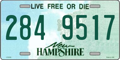 NH license plate 2849517