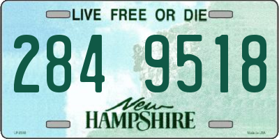 NH license plate 2849518