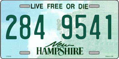 NH license plate 2849541