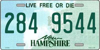 NH license plate 2849544