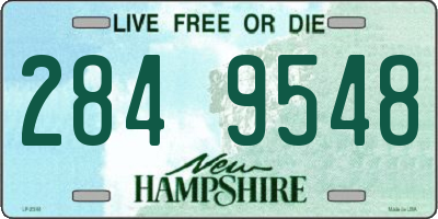 NH license plate 2849548