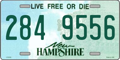 NH license plate 2849556