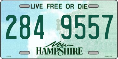 NH license plate 2849557