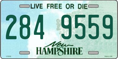 NH license plate 2849559