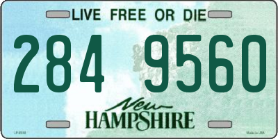 NH license plate 2849560