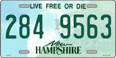 NH license plate 2849563
