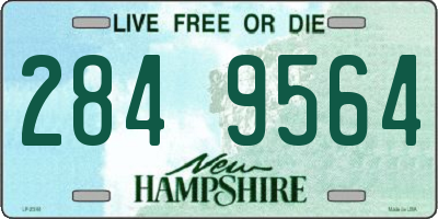 NH license plate 2849564