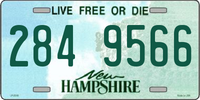NH license plate 2849566