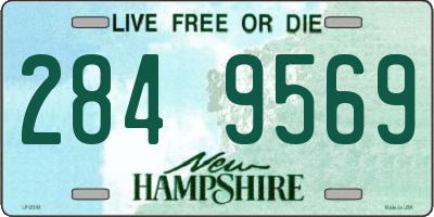 NH license plate 2849569