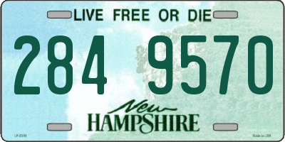 NH license plate 2849570