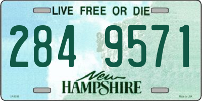 NH license plate 2849571