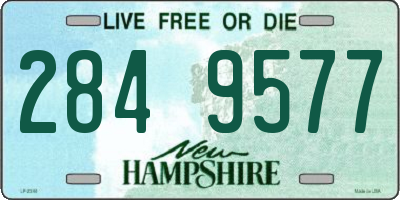 NH license plate 2849577