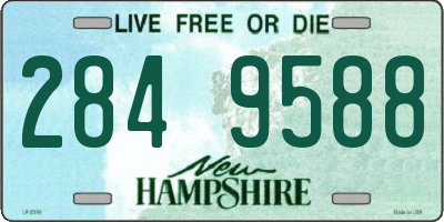 NH license plate 2849588