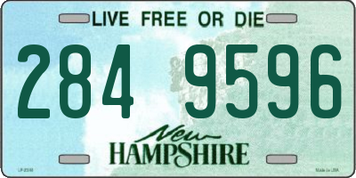 NH license plate 2849596