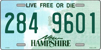 NH license plate 2849601