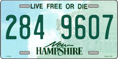 NH license plate 2849607
