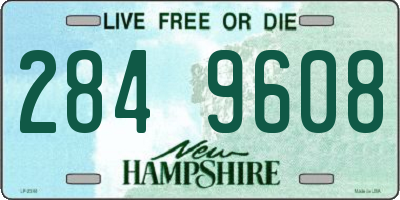 NH license plate 2849608