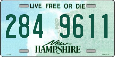NH license plate 2849611