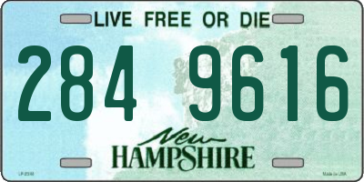 NH license plate 2849616