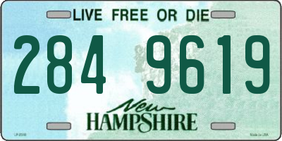NH license plate 2849619