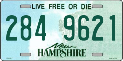NH license plate 2849621