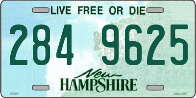 NH license plate 2849625
