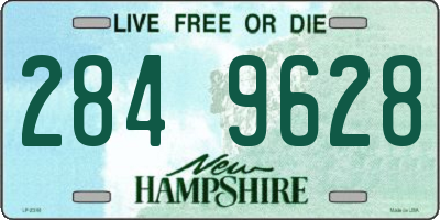 NH license plate 2849628
