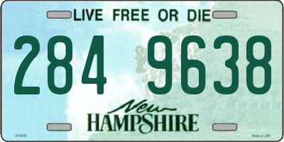 NH license plate 2849638