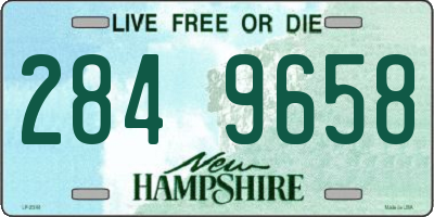 NH license plate 2849658