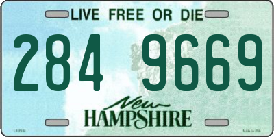 NH license plate 2849669