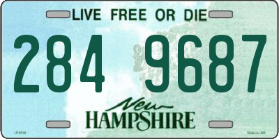 NH license plate 2849687