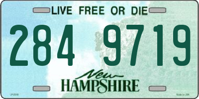 NH license plate 2849719