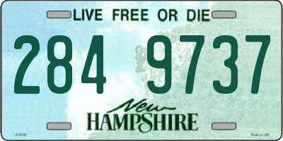 NH license plate 2849737