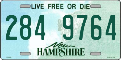 NH license plate 2849764