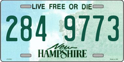 NH license plate 2849773