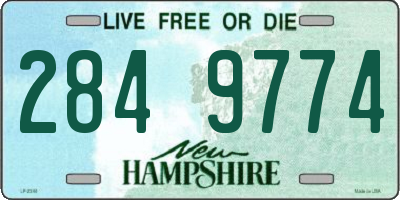 NH license plate 2849774