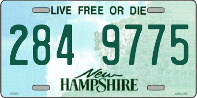 NH license plate 2849775