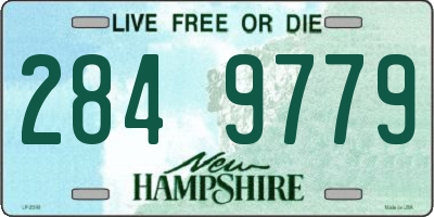 NH license plate 2849779