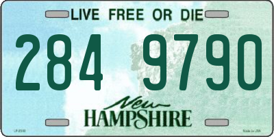 NH license plate 2849790