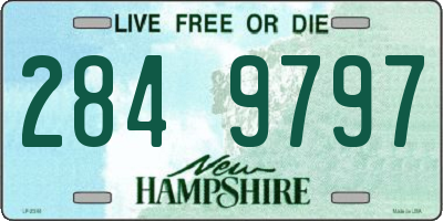 NH license plate 2849797