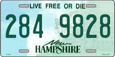 NH license plate 2849828