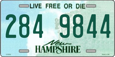 NH license plate 2849844